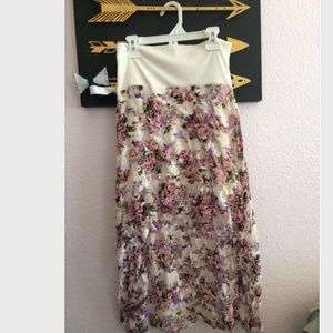 Floral skirt